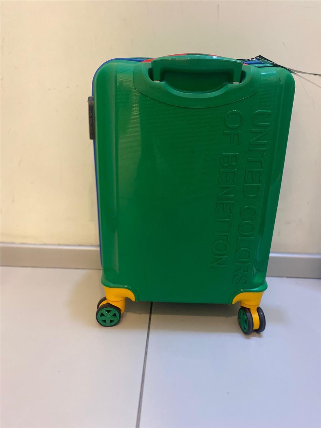 BENETTON TROLLEY 50 CM YESIL Çanta Cüzdan Modeli 