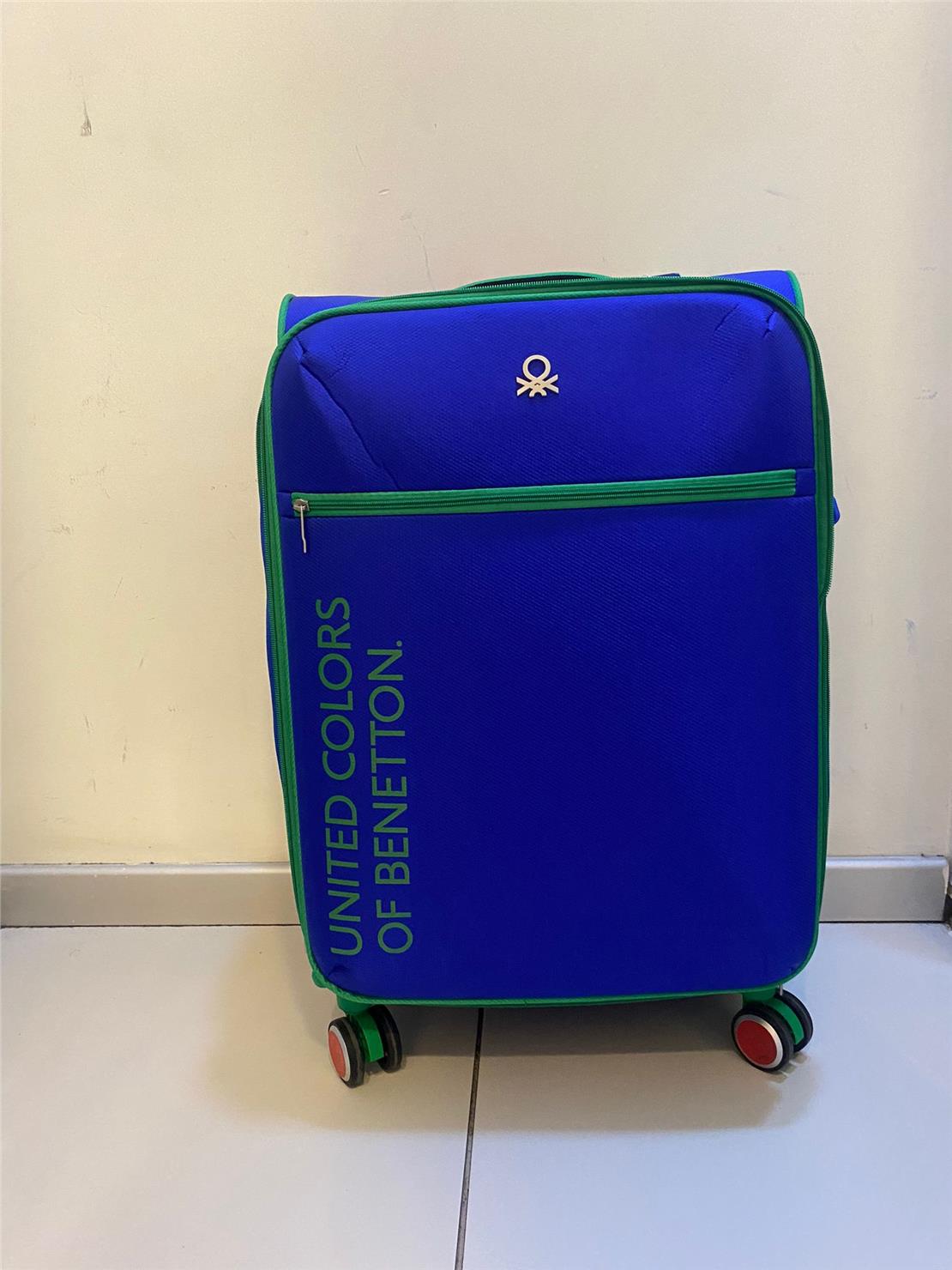 BENETTON TROLLEY 60 CM SAX Çanta Cüzdan Modeli 