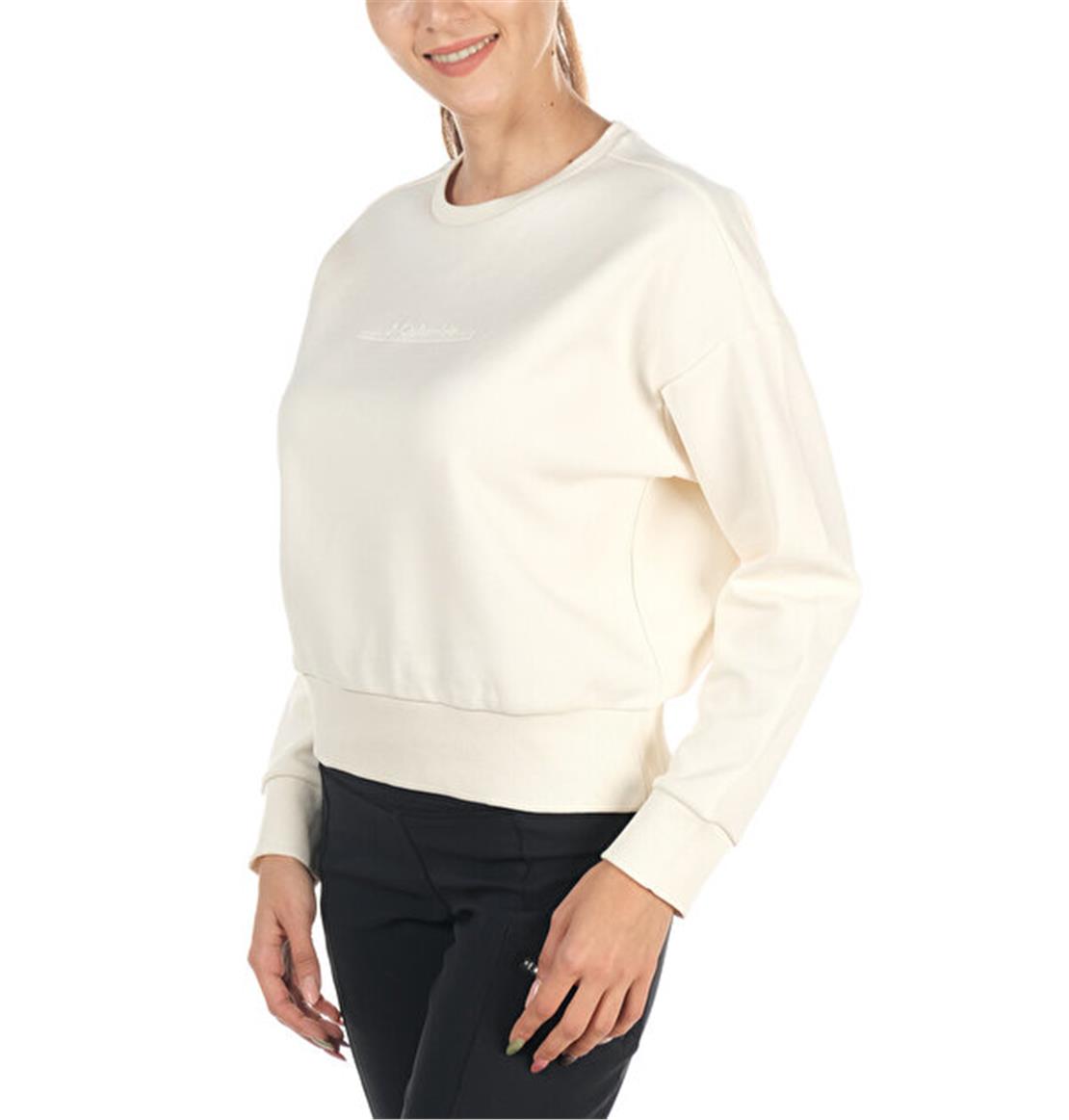 COLUMBIA CS0212 CSC W BAR SPLIT CROP SWEATSHIRT