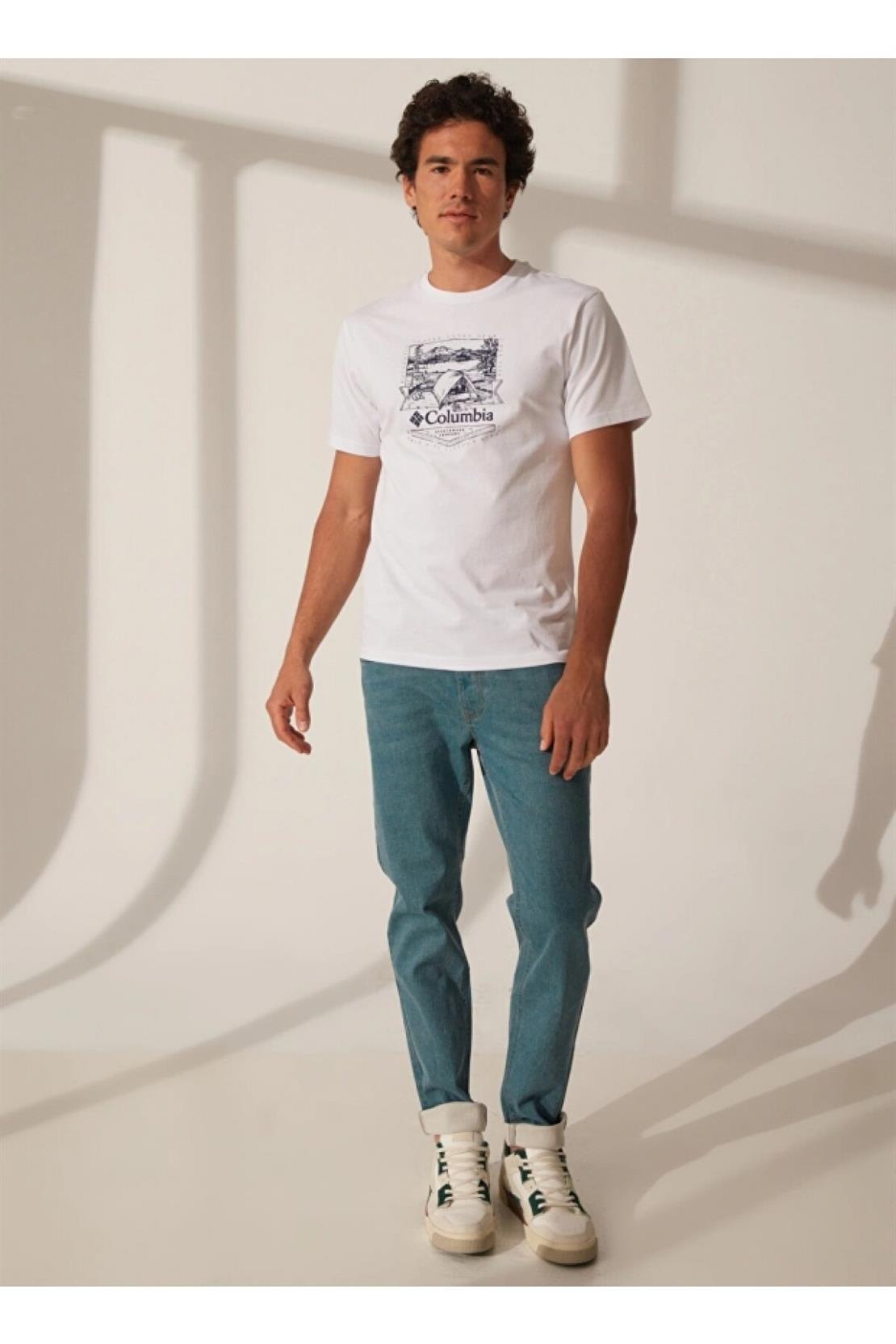 COLUMBIA CS0232 CSC M LAKESIDE BADGE SS TEE