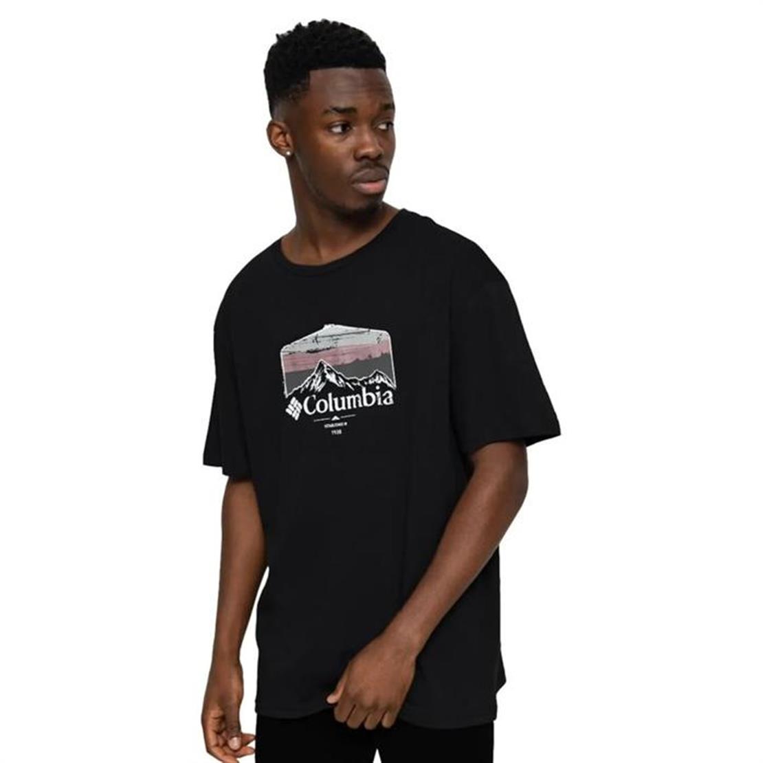 COLUMBIA CS0237 CSC M HIKERS HAVEN SS TEE
