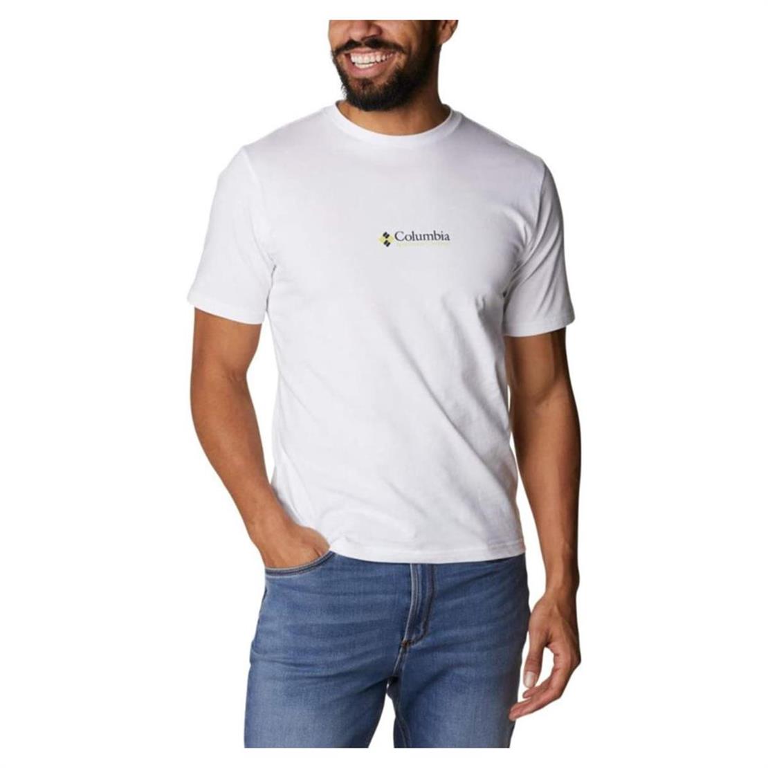 COLUMBIA CS0242 CSC M STACKED CAMO SS TEE