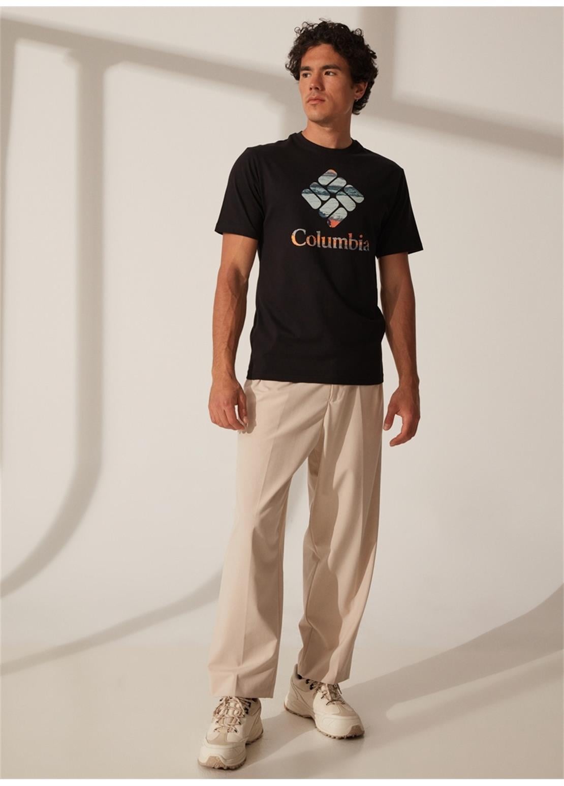 COLUMBIA CS0242 CSC M STACKED CAMO SS TEE