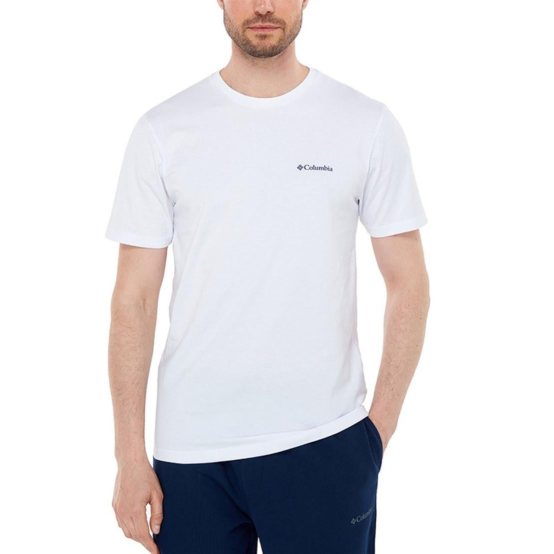 COLUMBIA CS0282 CSC M BASIC SM LOGO BRUSHED SS TEE
