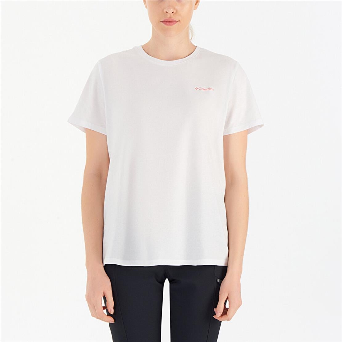 COLUMBIA CS0301 CSC W BASIC SM LOGO SS TEE