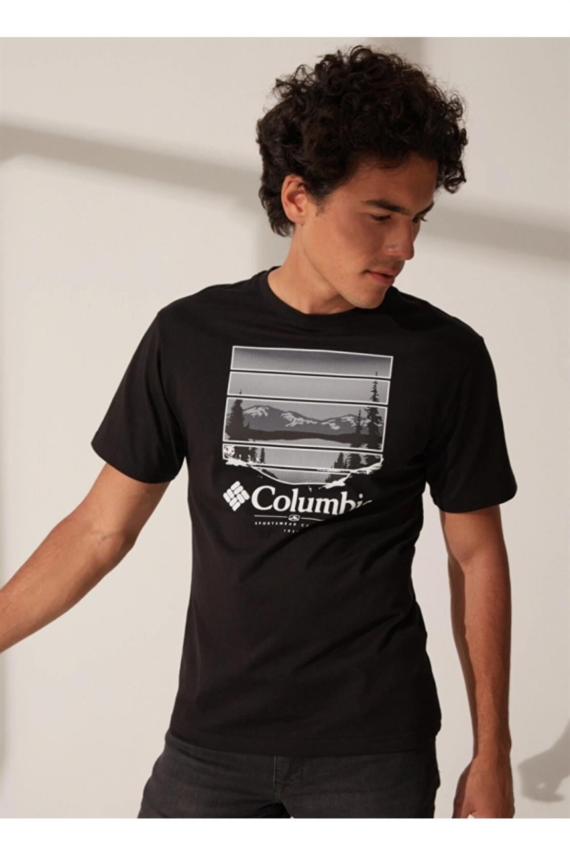 COLUMBIA CS0304 CSC M COLORFUL VISTA SS TEE