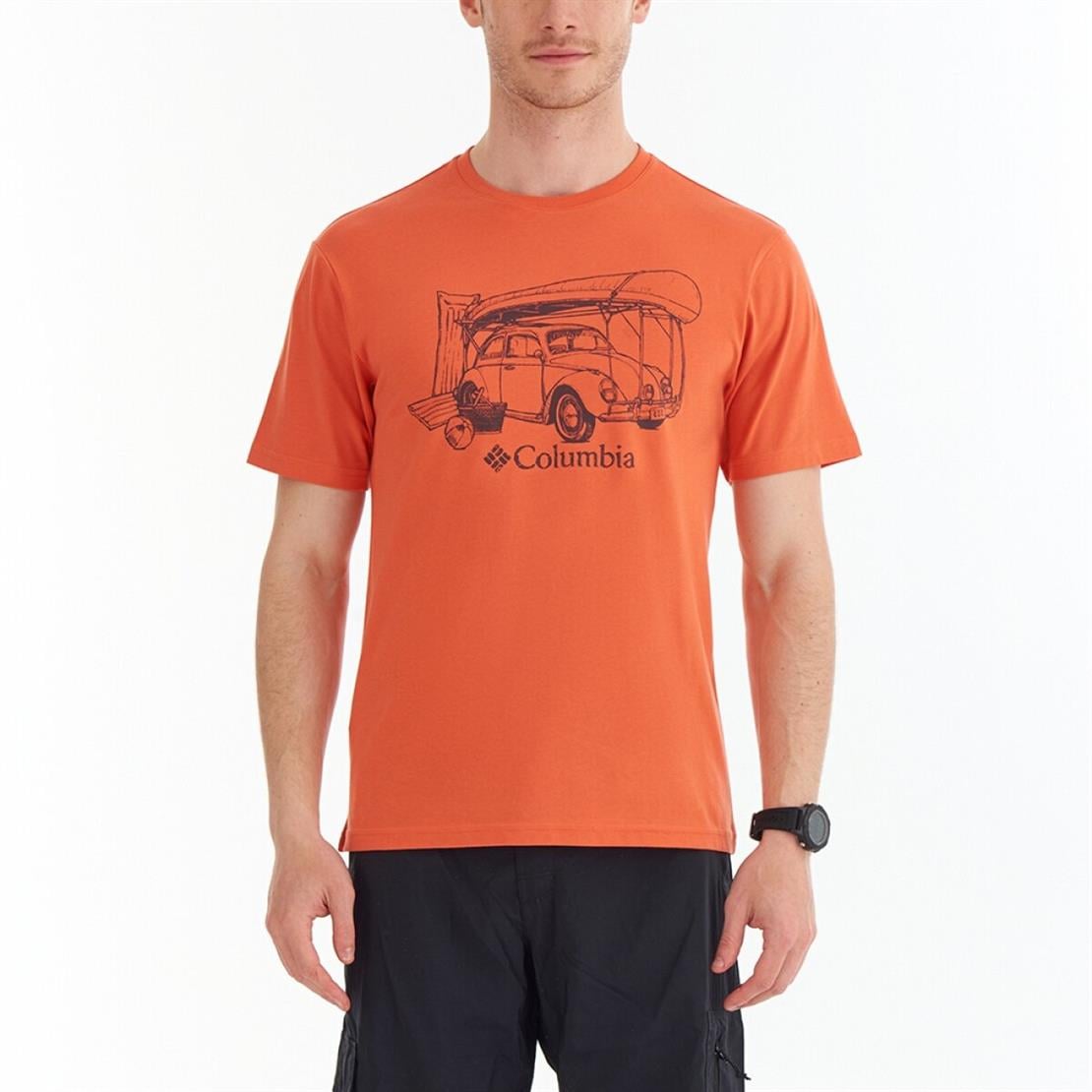 COLUMBIA CS0312 CSC M BUGVENTURE SS TEE