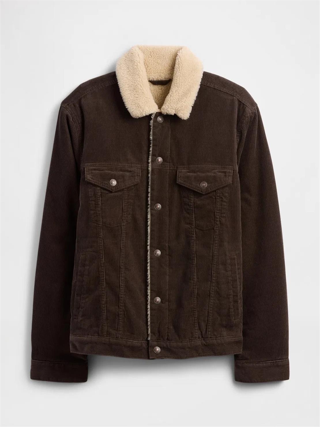 GAP V-CORDUROY SHERPA ICON JACKET Ceket Mont Modeli ERKEK