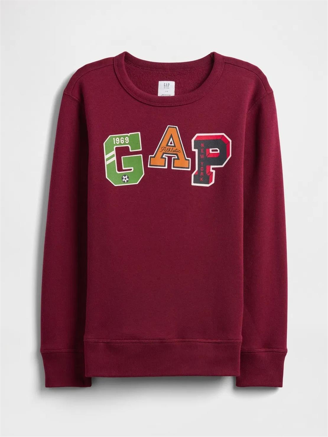 GAP V-FA LOGO CREW Ceket Mont Modeli ÇOCUK