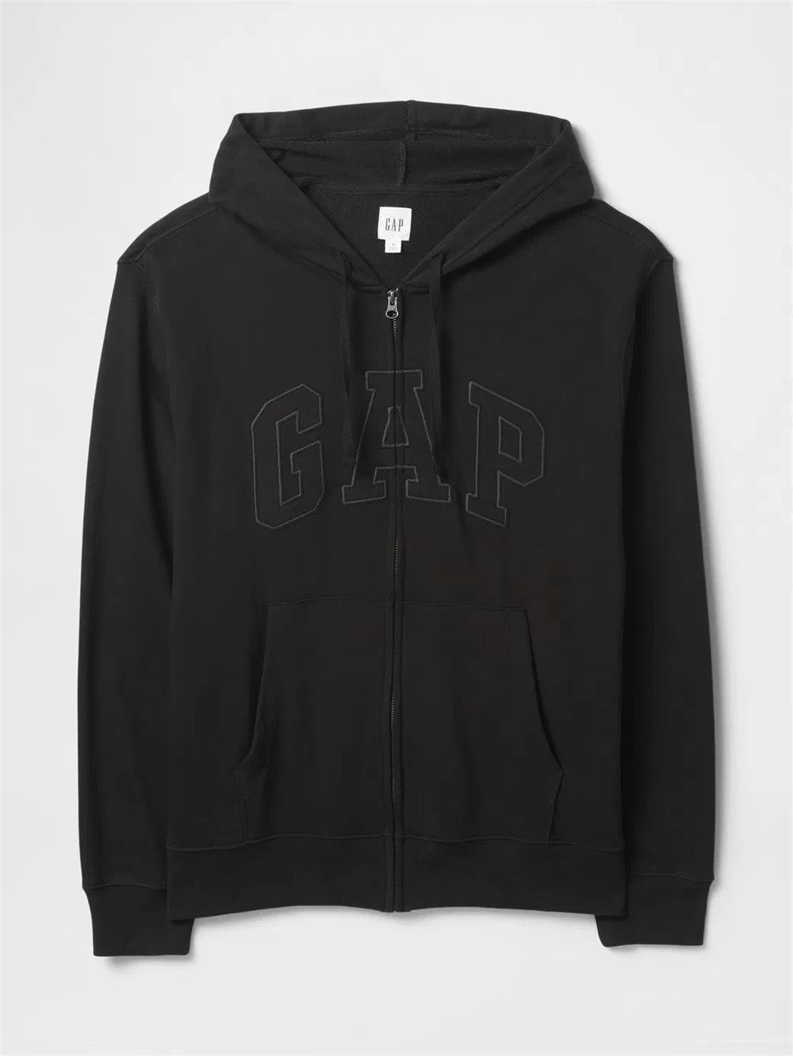 GAP V-FRCH FT HERITAGE LOGO FZ Sweatshirt Modeli ERKEK