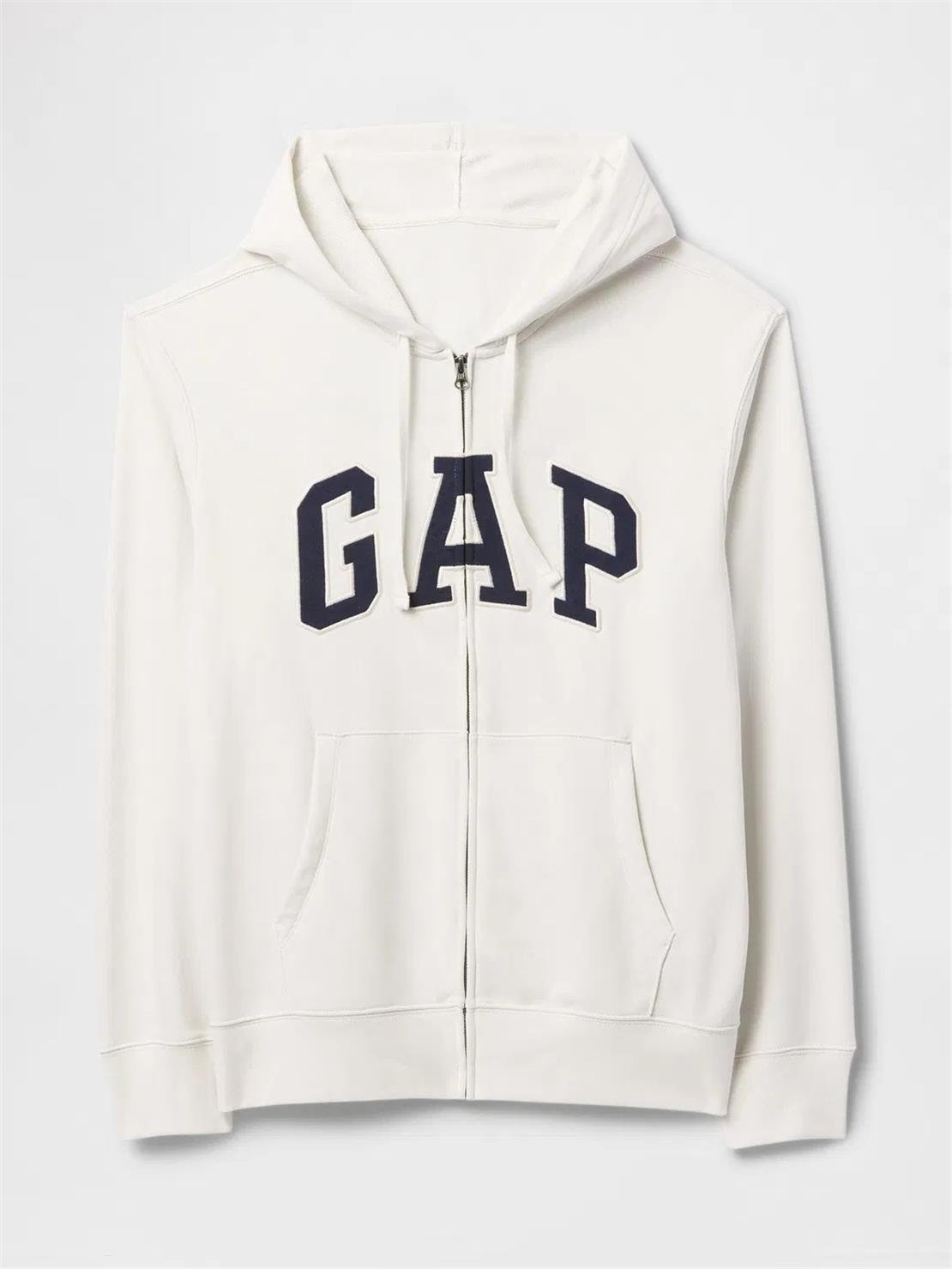 GAP V-FRCH FT HERITAGE LOGO FZ Sweatshirt Modeli ERKEK