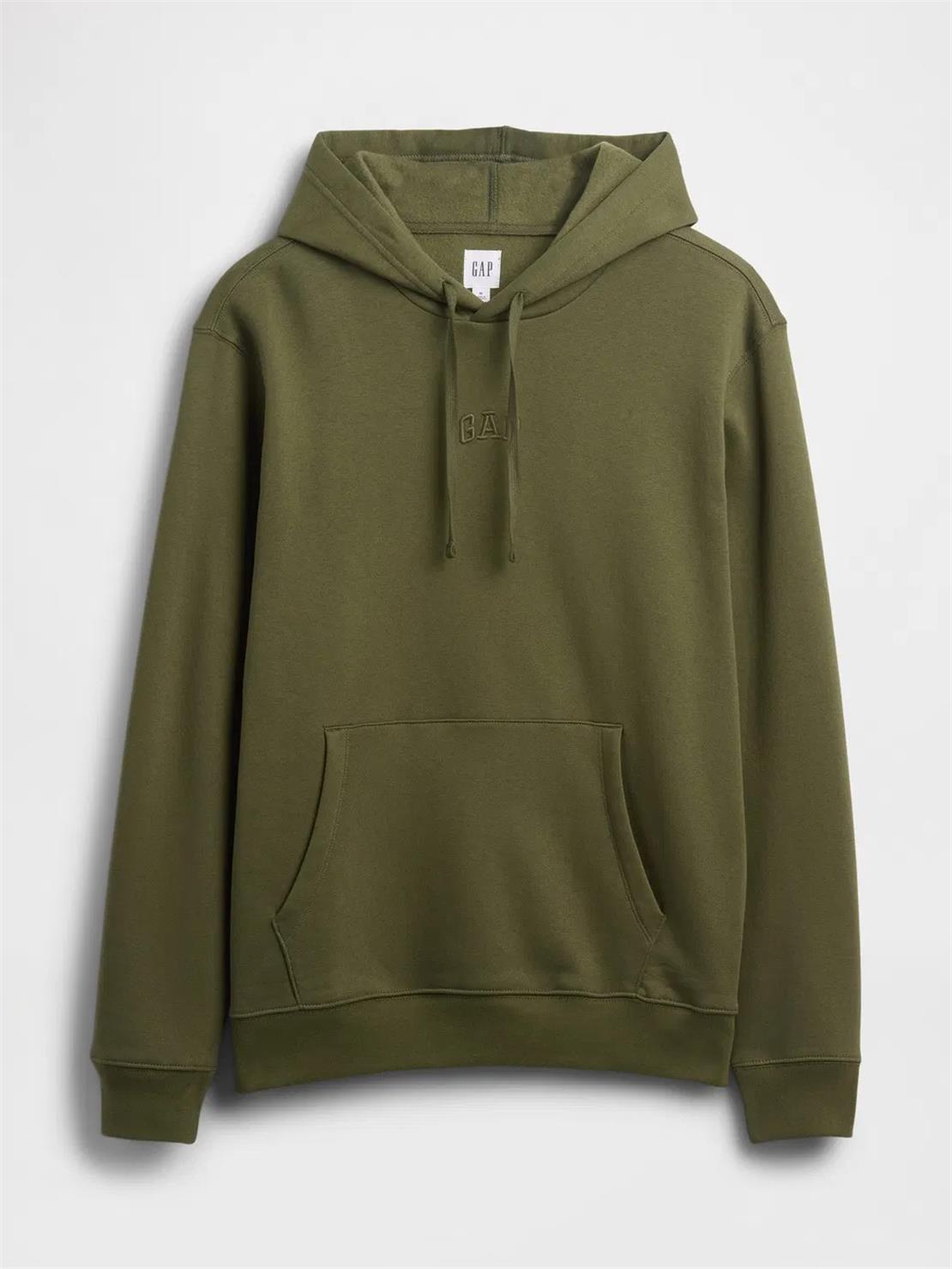 GAP V-FRCH TONAL MINI LOGO RELAXED PO HD Sweatshirt Modeli ERKEK