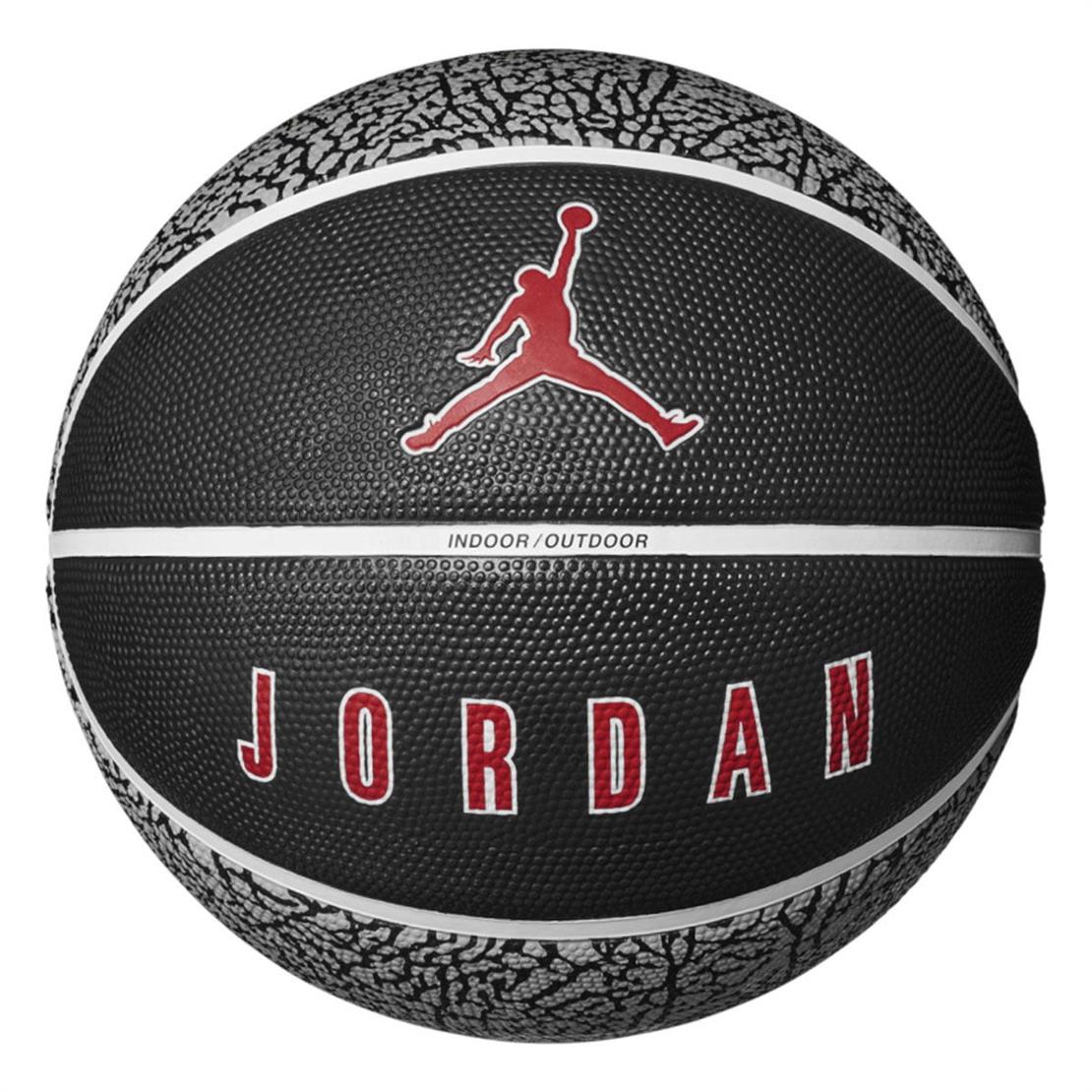 NİKE JORDAN PLAYGROUND 2.0 8P DEFLATED WOLF GREY/BLACK/WHITE/VARS Basketbol Topu Modeli UNISEX