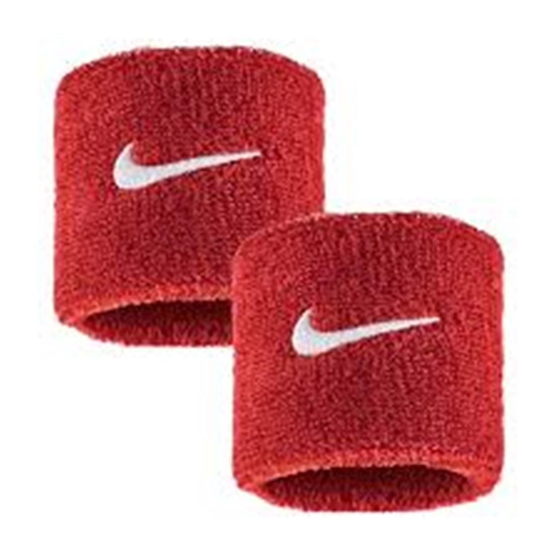 NİKE NIKE SWOOSH CLASSIC WRISTBANDS 2PK UNIVERSITY RED/WHITE OSFM Bileklik Modeli UNISEX