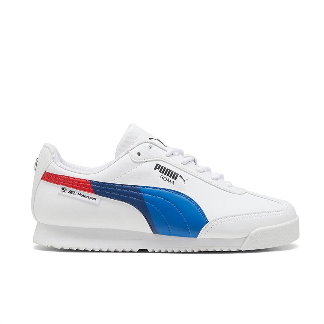 PUMA BMW MMS Roma Via-PUMA White-Warm White Günlük Spor Ayakkabı Modeli ERKEK