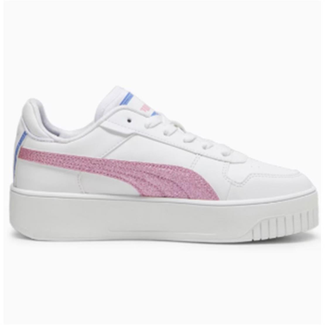 PUMA Carina Street Deep Dive Jr-PUMA White-Fast Pink-Blue Günlük Spor Modeli Günlük Spor