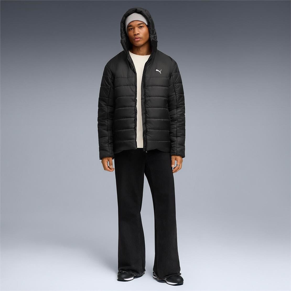 PUMA ESS Hooded Padded Jacket Ceket Mont Modeli ERKEK