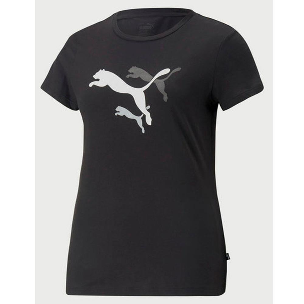 PUMA ESS+ LOGO POWER Tee PUMA Black Modeli Tişört