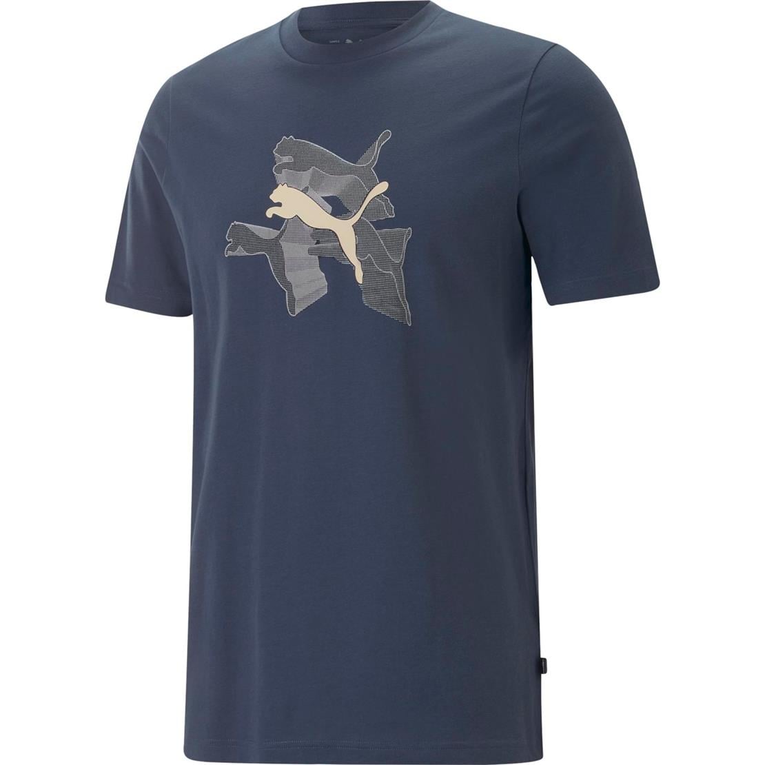 PUMA GRAPHICS Reflective Tee Dark Night