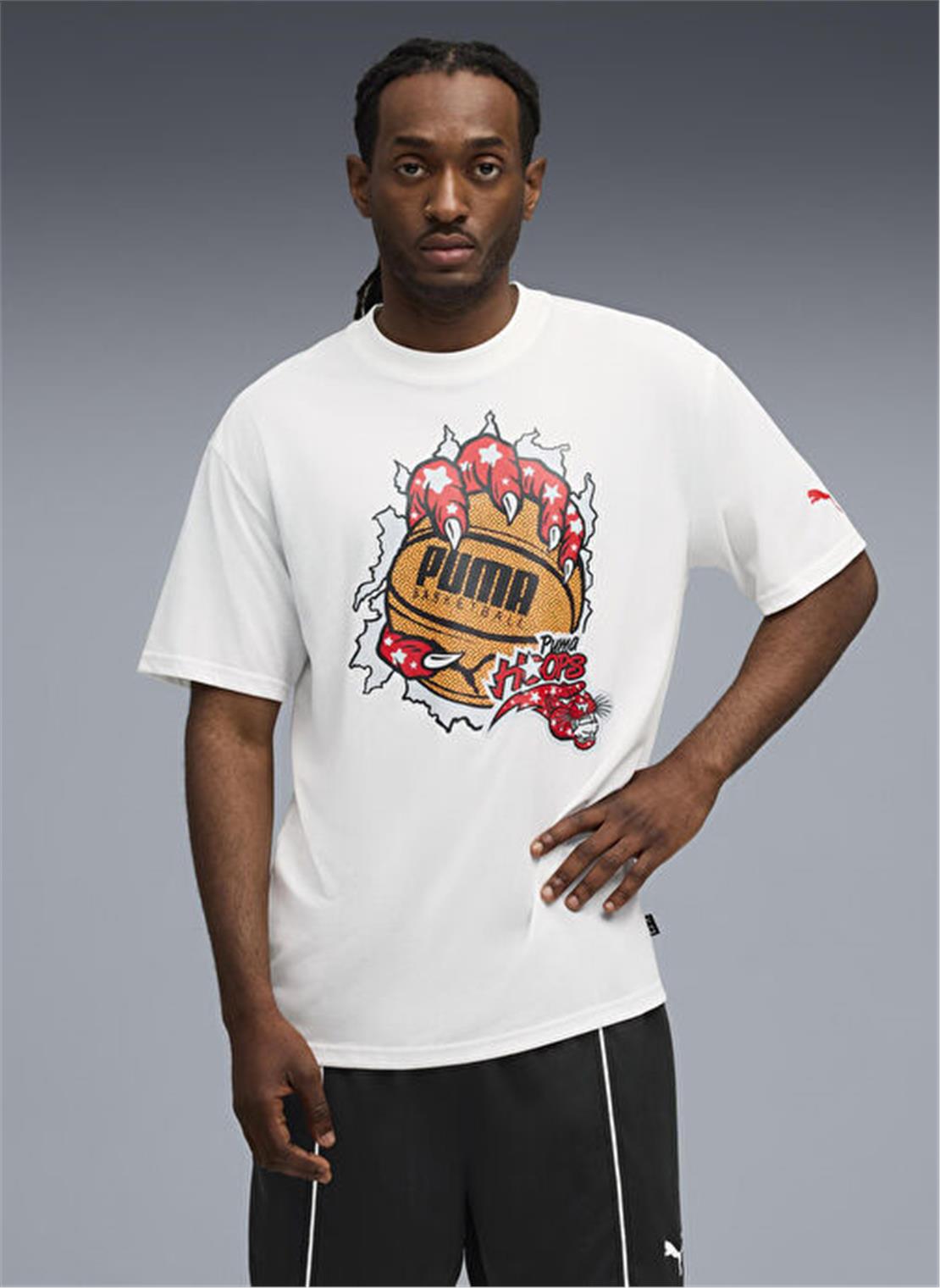 PUMA Hoopaverse Tee 3 Tişört Modeli ERKEK