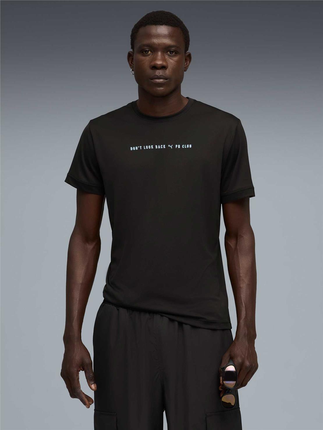 PUMA M Run Club Graphic Tee Tişört Modeli ERKEK