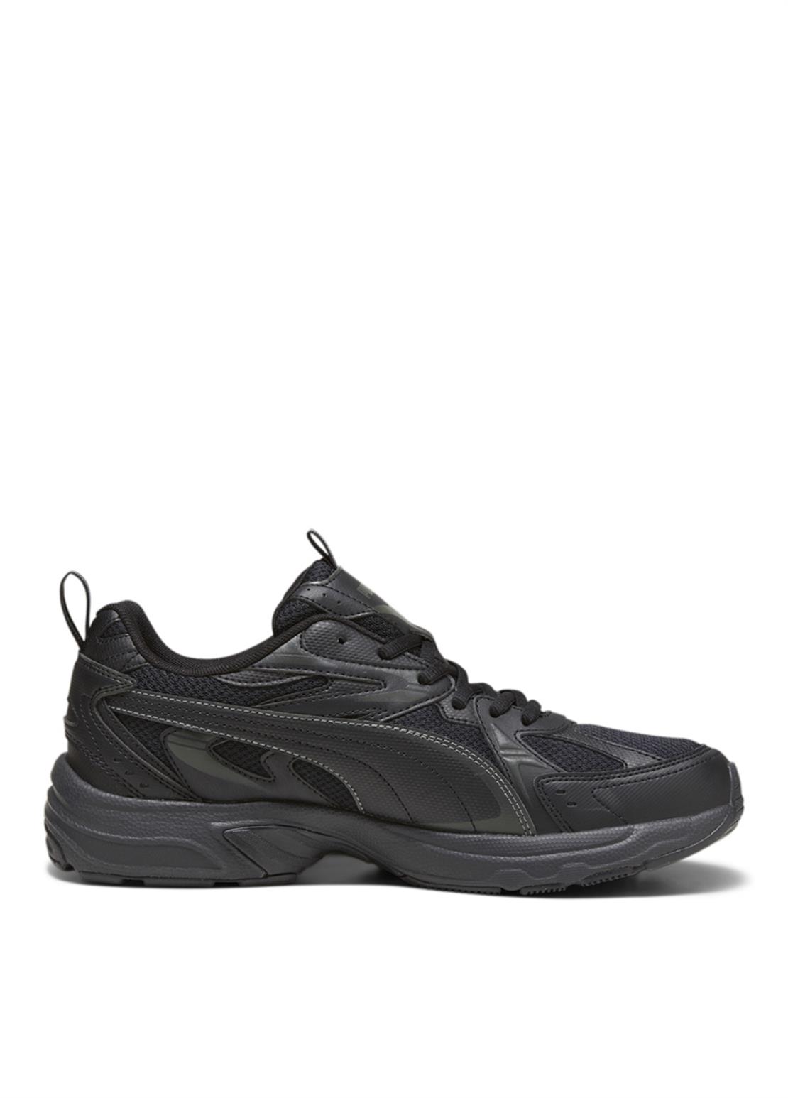 PUMA Milenio Tech-PUMA Black-Shadow Gray Günlük Spor Modeli Günlük Spor