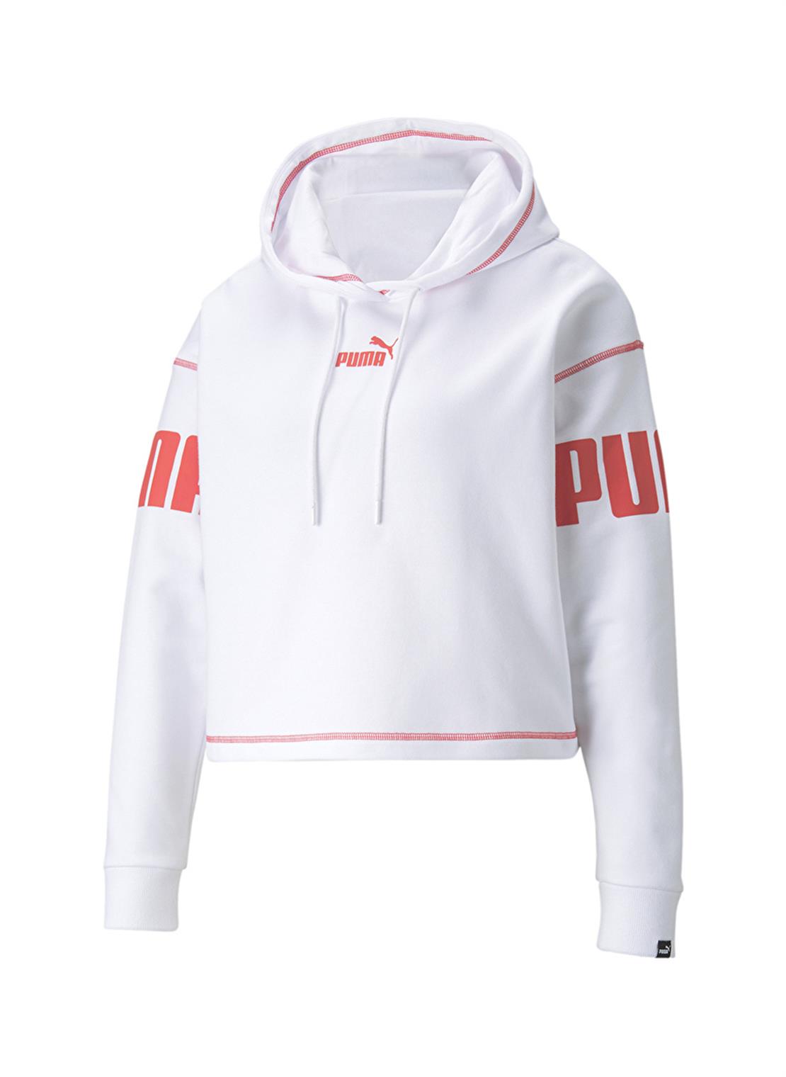 PUMA PUMA POWER Hoodie TR Puma White