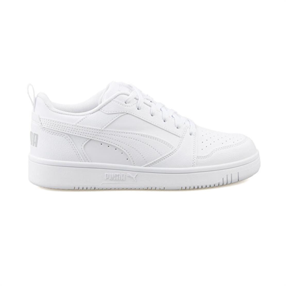 PUMA Rebound v6 Low-PUMA White-Cool Light Gray Günlük Spor Modeli Günlük Spor