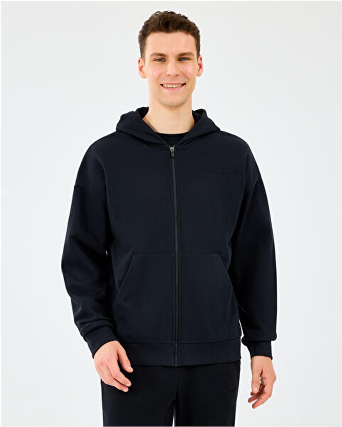 SKECHERS M Essential Full Zip Hoodie Sweatshirt Sweatshirt Modeli ERKEK