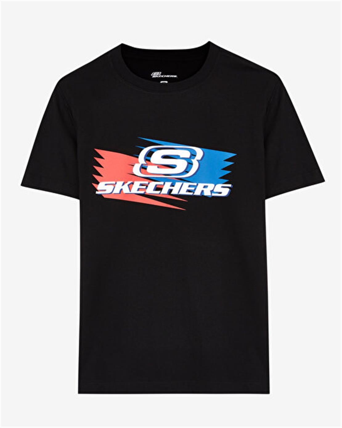 SKECHERS M Graphic Tee Big Logo T-Shirt