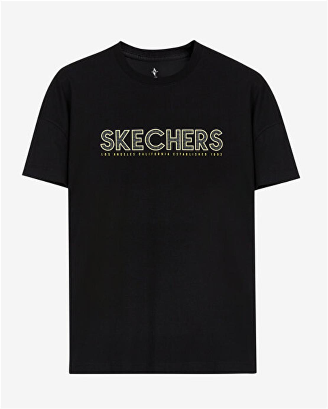 SKECHERS M Graphic Tee Big Logo T-Shirt