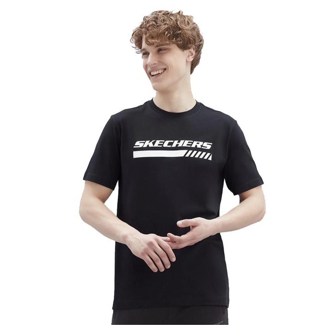SKECHERS M Graphic Tee Big Logo T-Shirt
