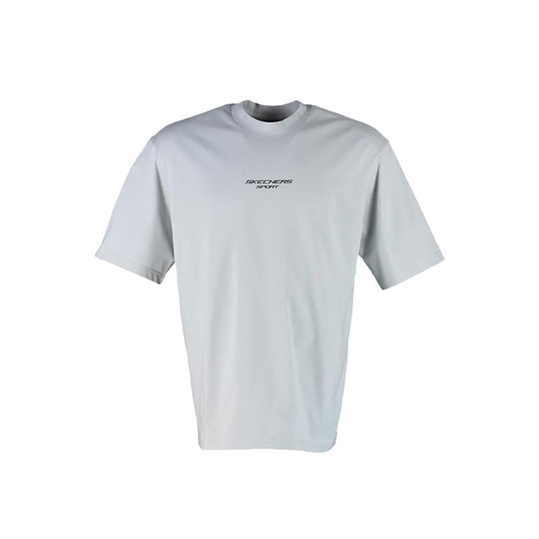 SKECHERS M Graphic Tee Reflect Logo Oversize T-Shirt