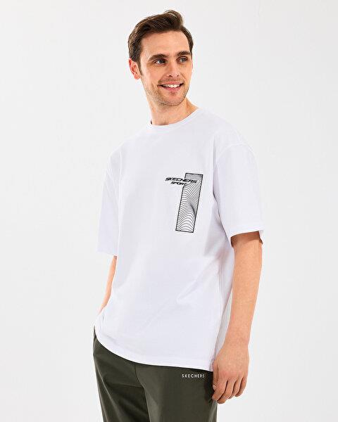 SKECHERS M Heavyweight Graphic Tee T-Shirt Tişört Modeli ERKEK
