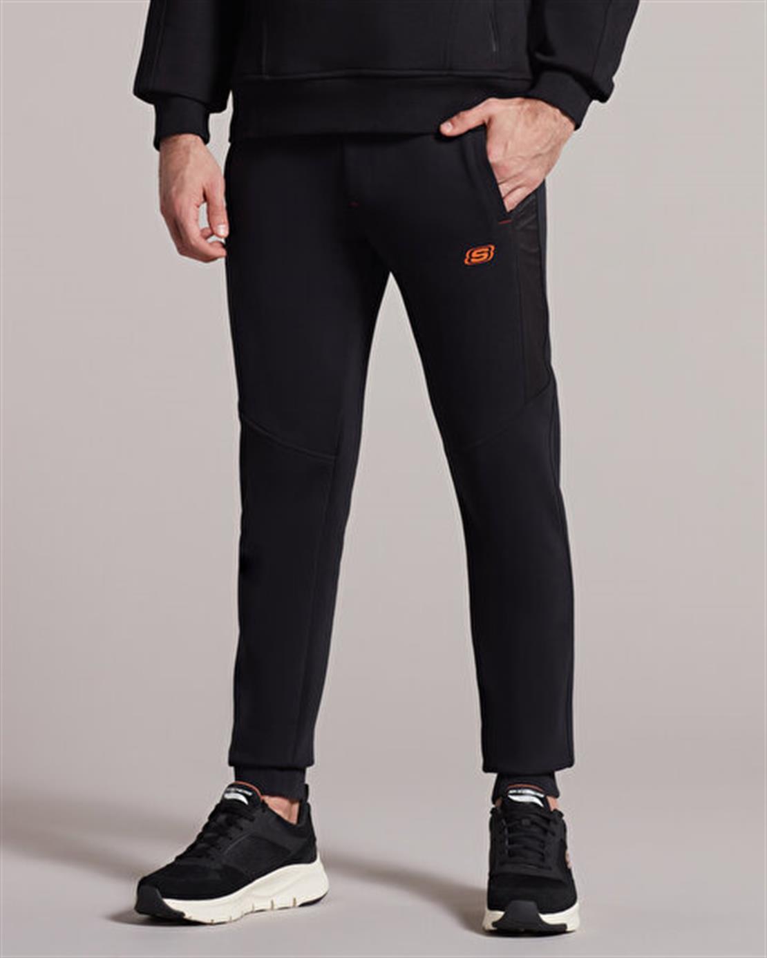 SKECHERS M LW Fleece Pop Up Detailed Jogger Sweatpant
