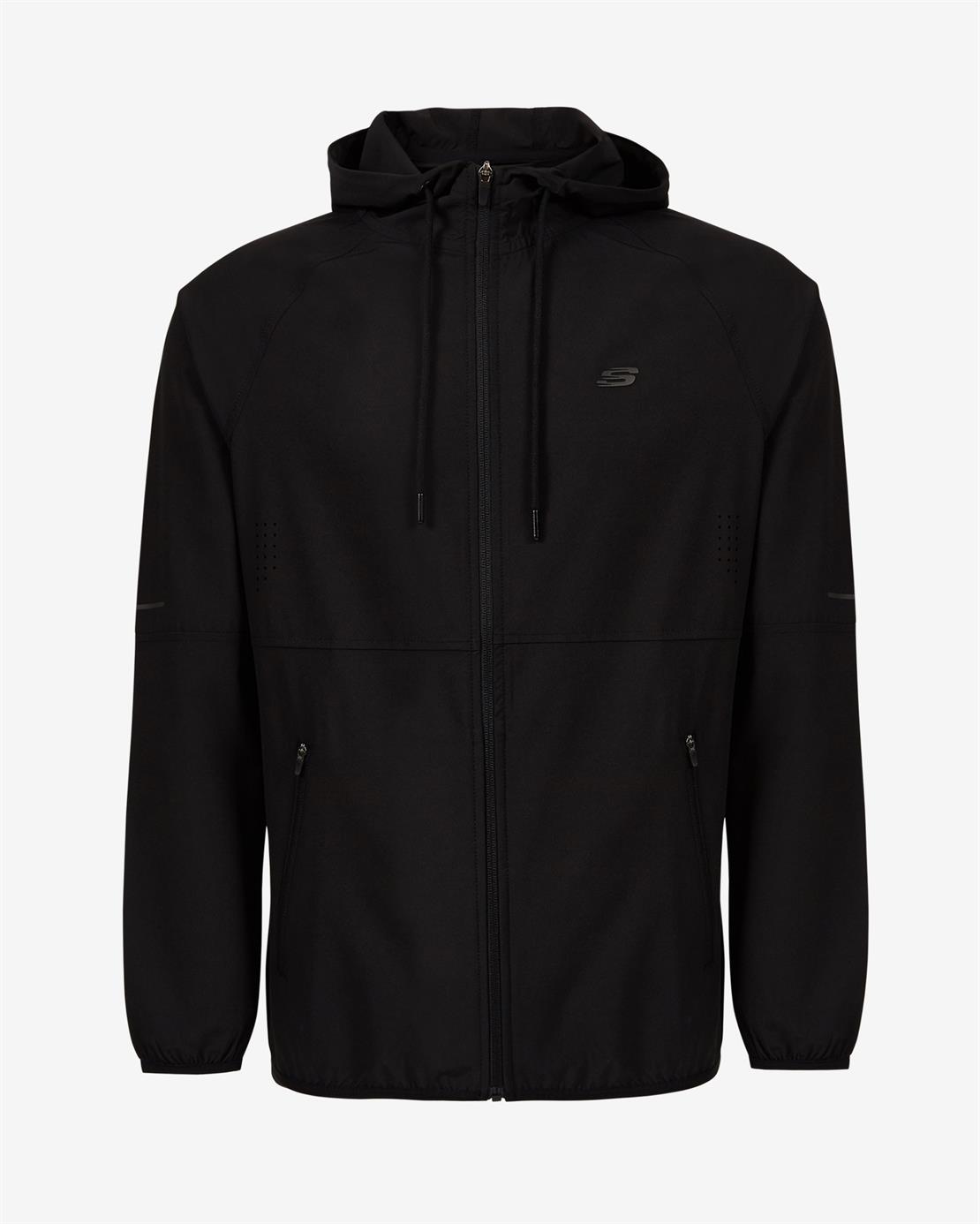 SKECHERS M Micro Collection Mesh Detail Full Zip Jacket