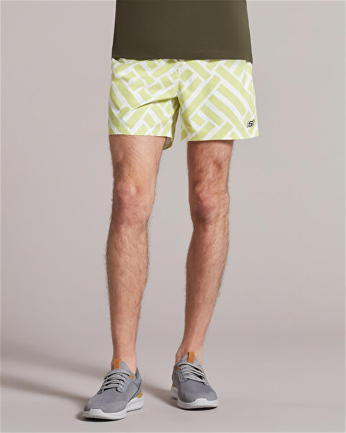 SKECHERS M Swimwear printed 5 inch Swimshort