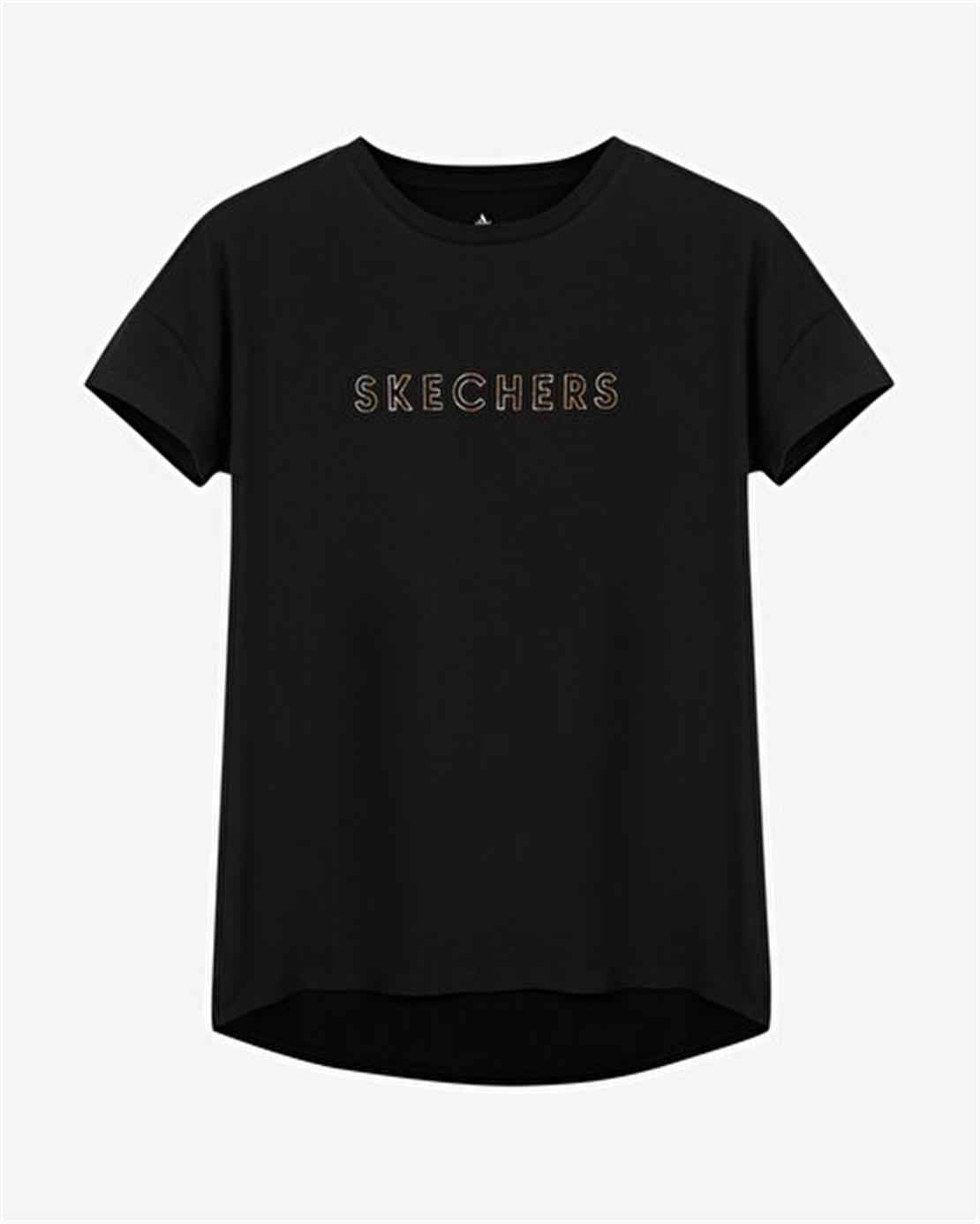SKECHERS W Graphic Tee Crew Neck T-Shirt