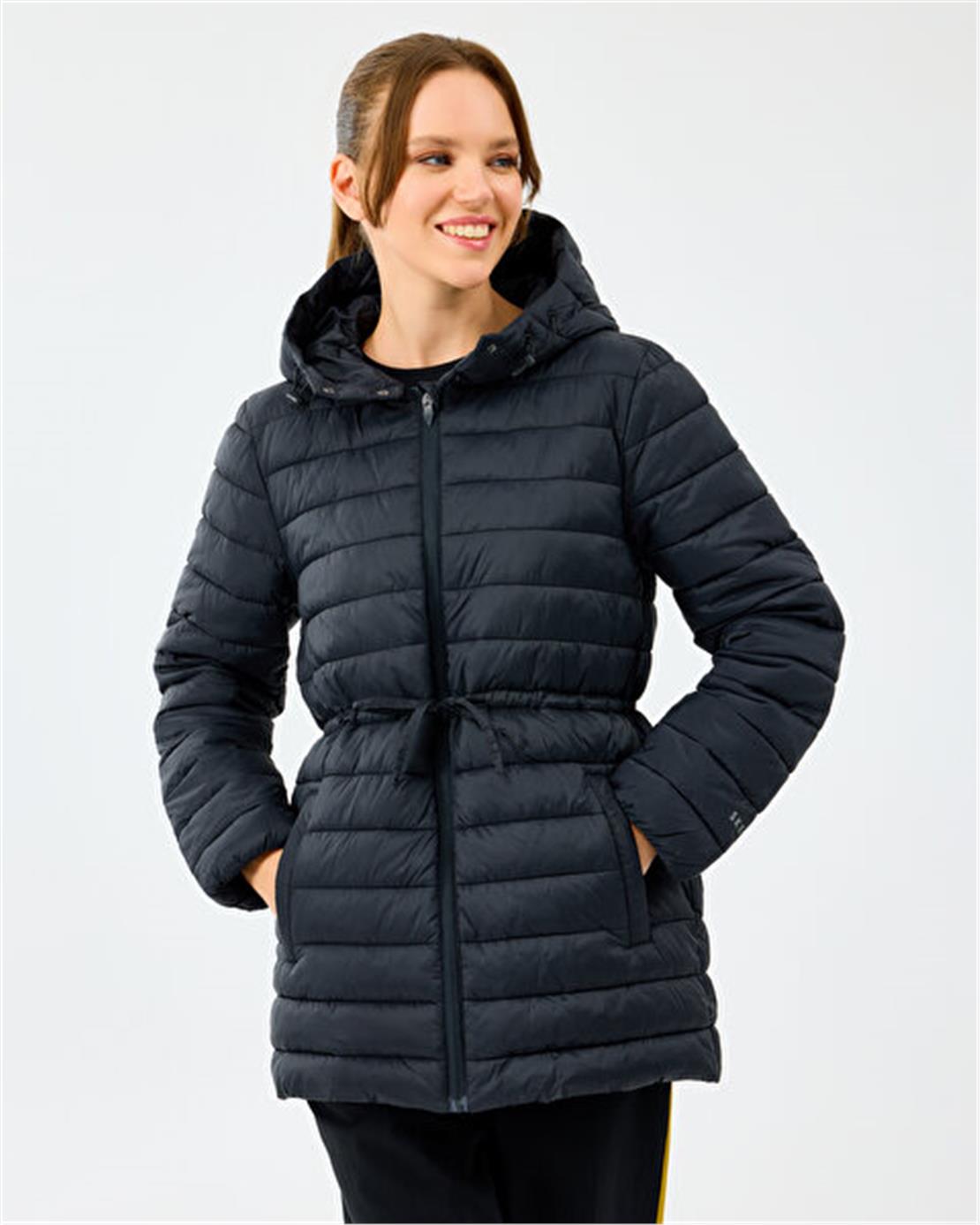 SKECHERS W Light Weight Quilted Jacket Ceket Mont Modeli KADIN