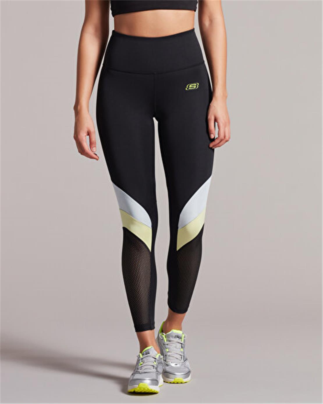 SKECHERS W Performance Coll. Mesh Detailed Ankle Legging