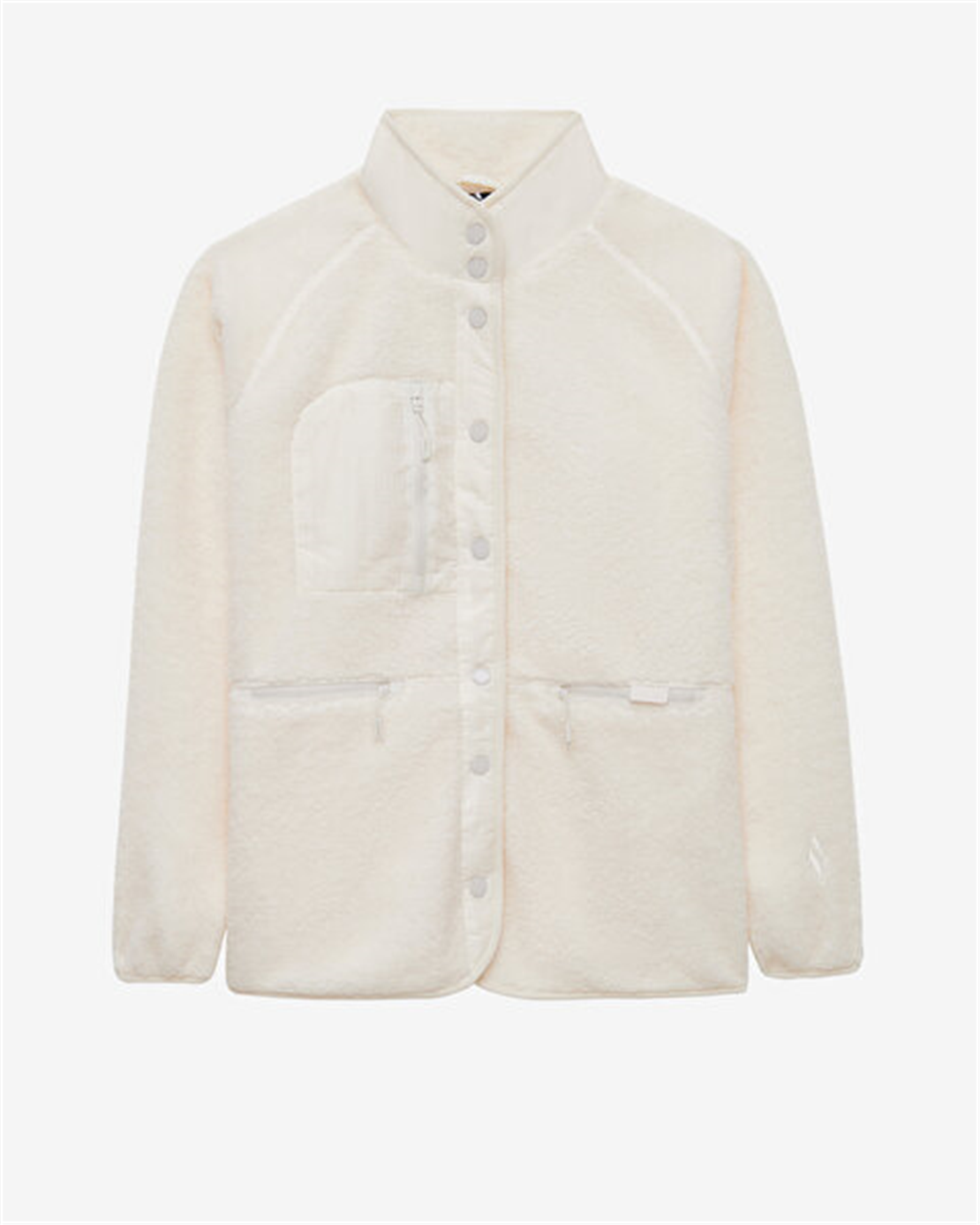 SKECHERS W Woven Detailed Pull Over Sherpa Ceket Mont Modeli KADIN