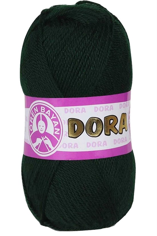 Dora El Örgü İpi Yünü 100 gr 088 Koyu Yeşil