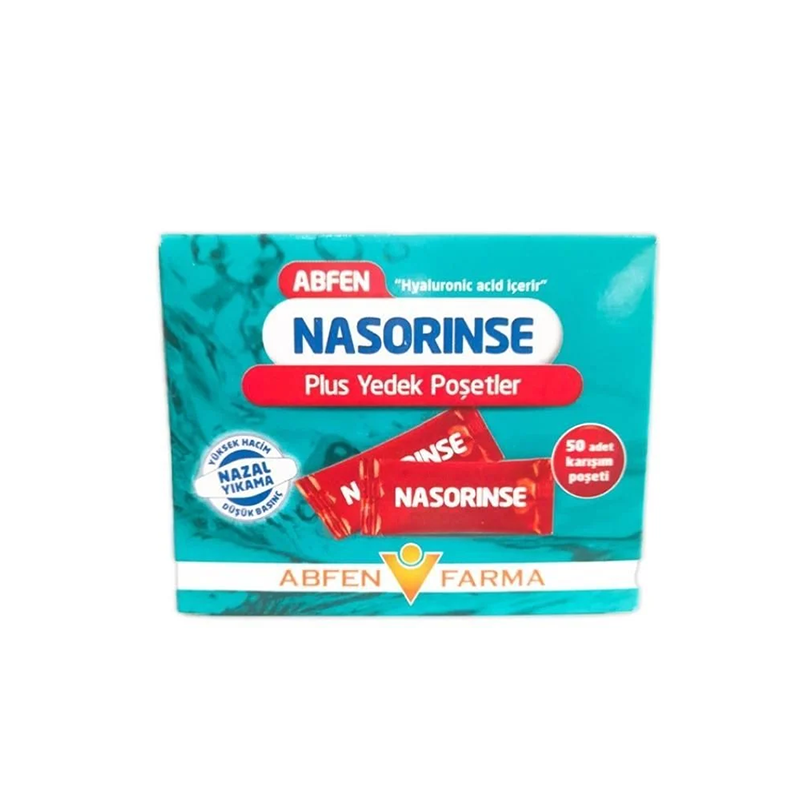 Abfen Nasorinse Plus 50 Poşet - Burun Sağlığı - Abfen
