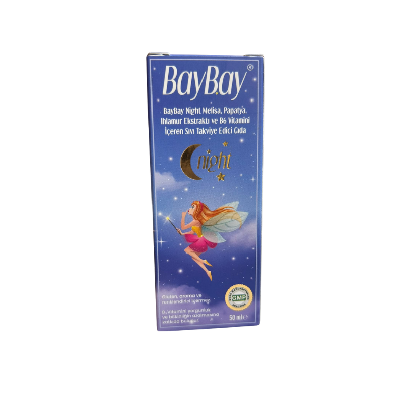 Baybay Night Melisa Ekstresi Damla 50 ml - Bitkisel - Baybay