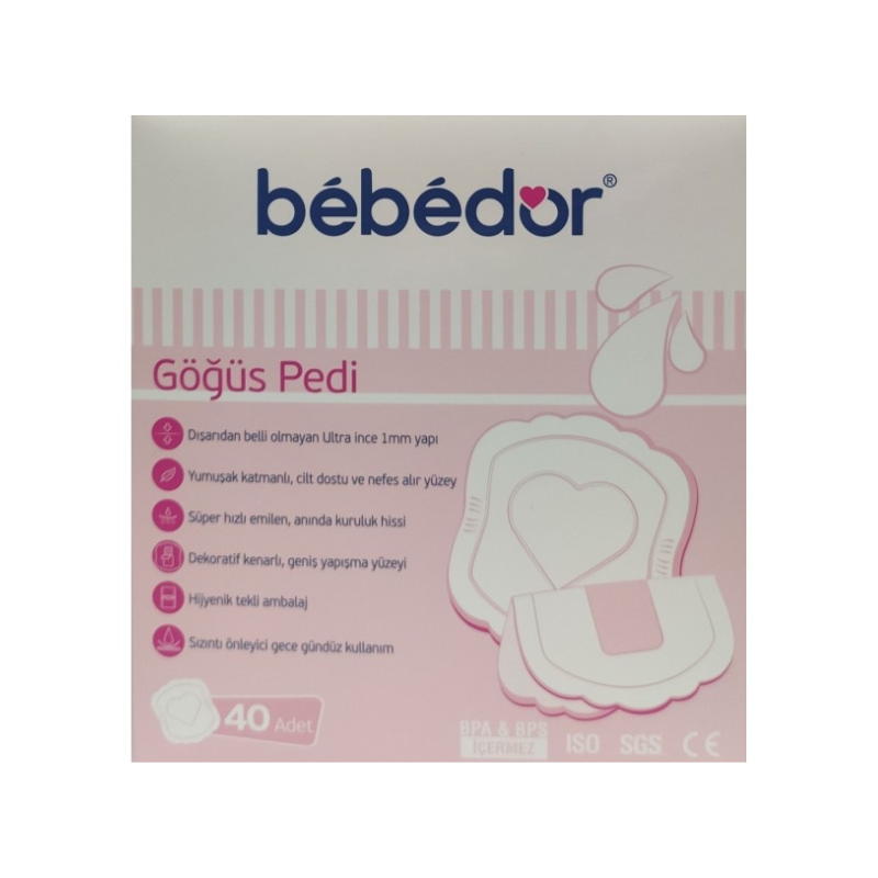 Bebedor Göğüs Pedi 40 Adet - Yeni ürünler - Diğer