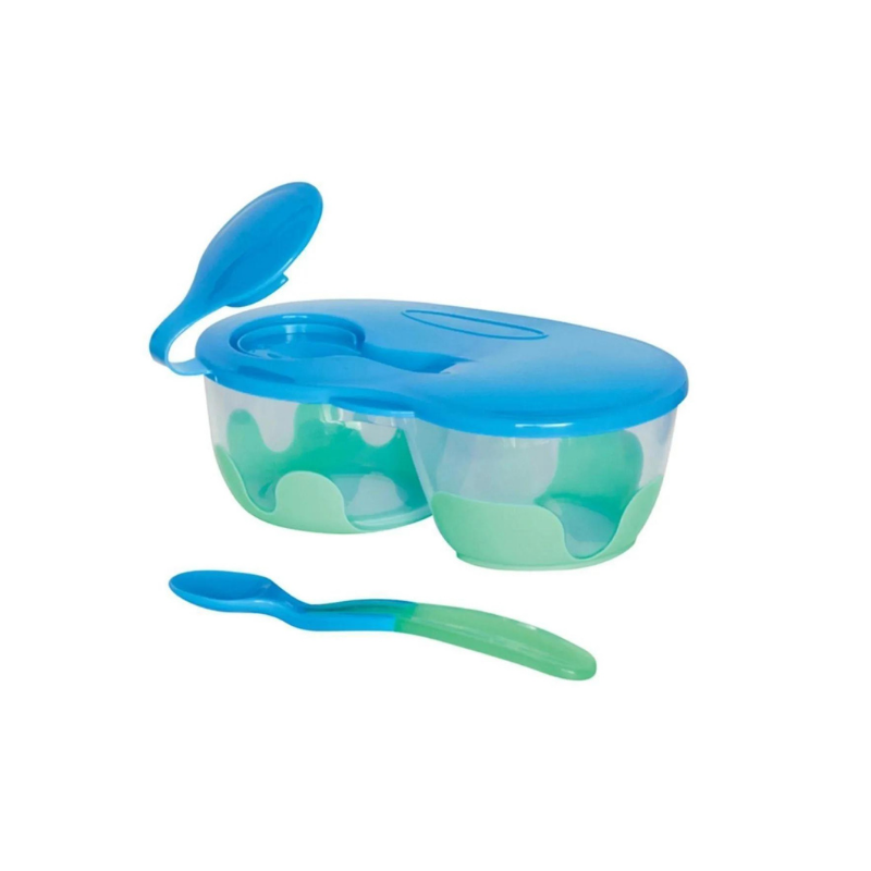 Bebedor İki Bölmeli Tabak ve Kaşık Seti 6+ Ay - Yeni ürünler - Diğer