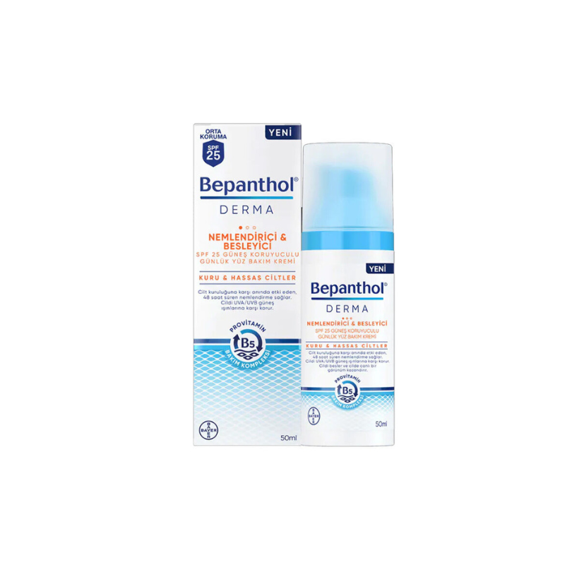 Bepanthol Derma Kuru ve Hassas Ciltler Nemlendirici Spf25 Yüz Bakım Kremi - Yeni ürünler - Diğer