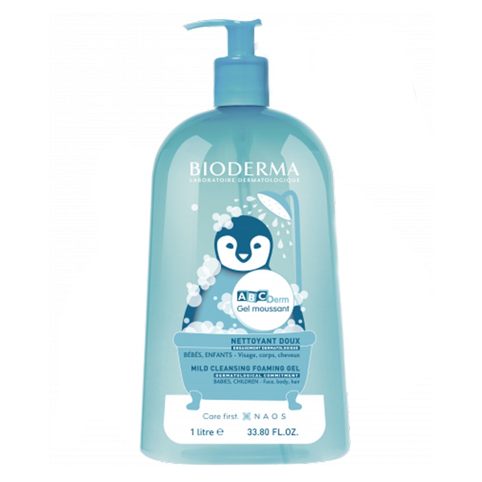 Bioderma ABCDerm Foaming Cleanser 1 L - Temizlik-Banyo - Bioderma