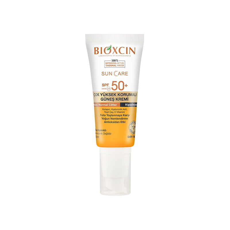 Bioxcin Spf 50+ Güneş Kremi 50 ml Kuru ve Normal Cilt - Yetişkin Güneş Koruyucu - Bioxcin