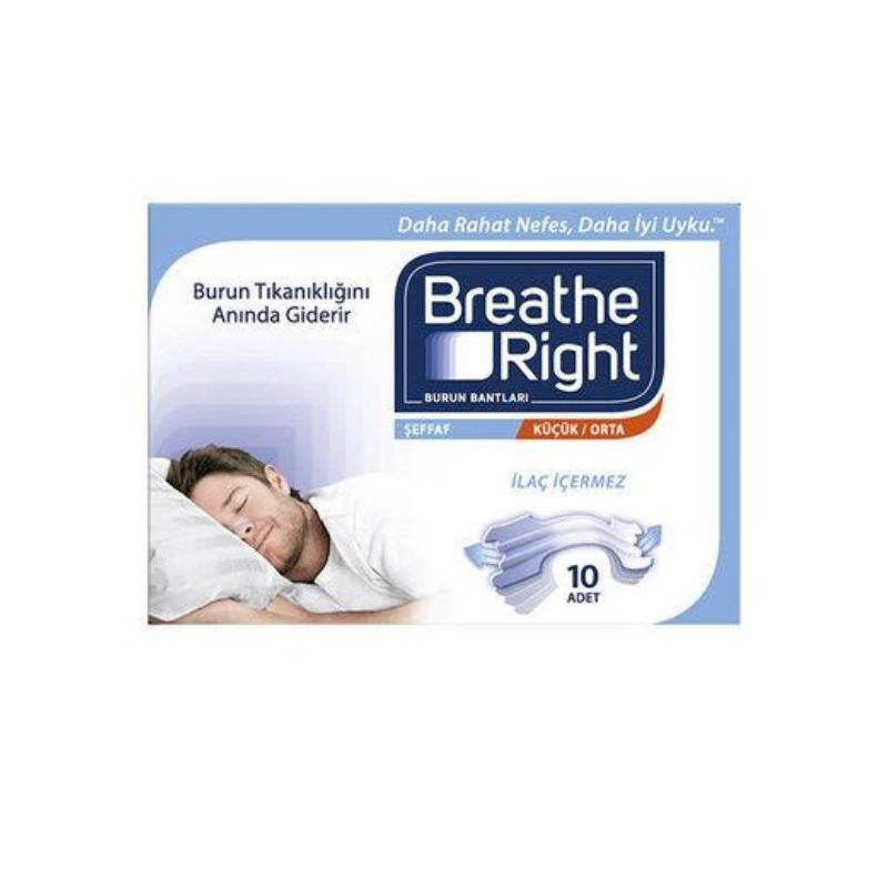 Breathe Right Şeffaf Normal Boy 10 Flaster - Yeni ürünler - Diğer
